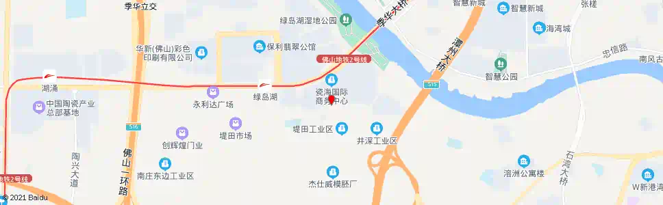 佛山瓷海国际_公交站地图_佛山公交_妙搜公交查询2025
