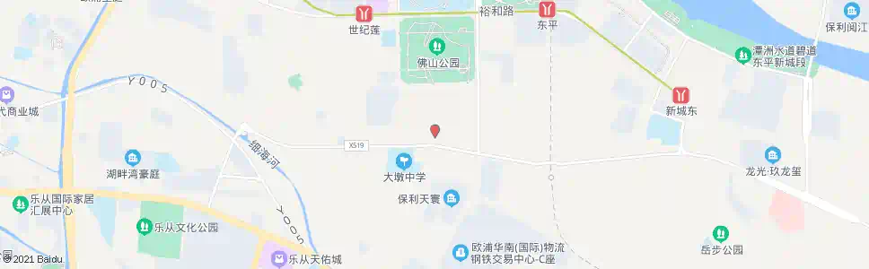佛山墩和_公交站地图_佛山公交_妙搜公交查询2025