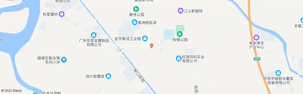 佛山新明报警站_公交站地图_佛山公交_妙搜公交查询2025