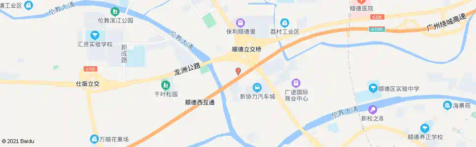 佛山大良二手车市场_公交站地图_佛山公交_妙搜公交查询2025