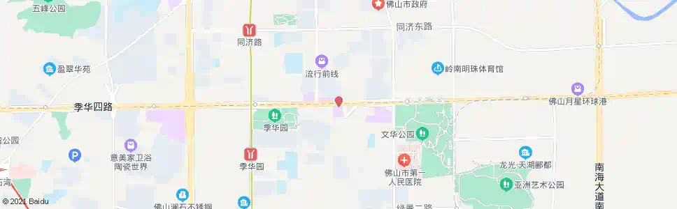 佛山东建世纪广场A_公交站地图_佛山公交_妙搜公交查询2025