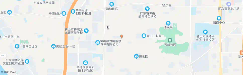 佛山惠海园_公交站地图_佛山公交_妙搜公交查询2025