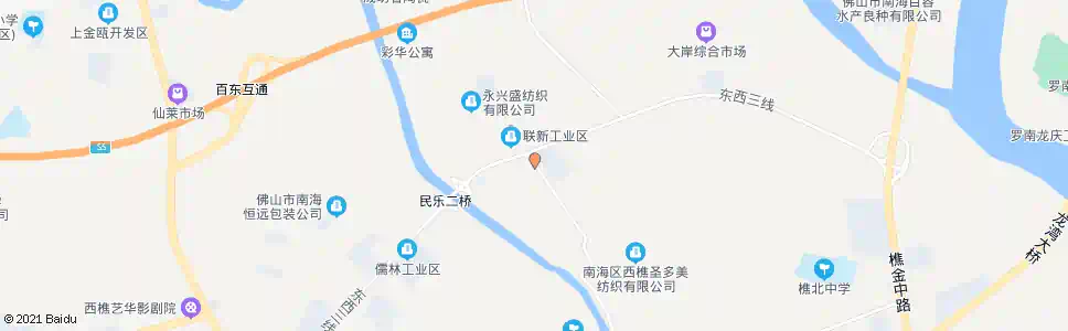 佛山裕民四队_公交站地图_佛山公交_妙搜公交查询2025