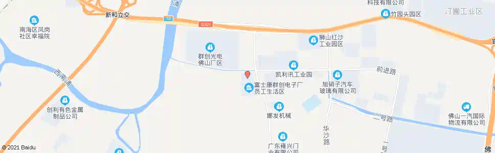 佛山奇美生活区_公交站地图_佛山公交_妙搜公交查询2025