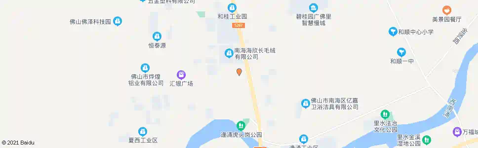 佛山南水路_公交站地图_佛山公交_妙搜公交查询2025