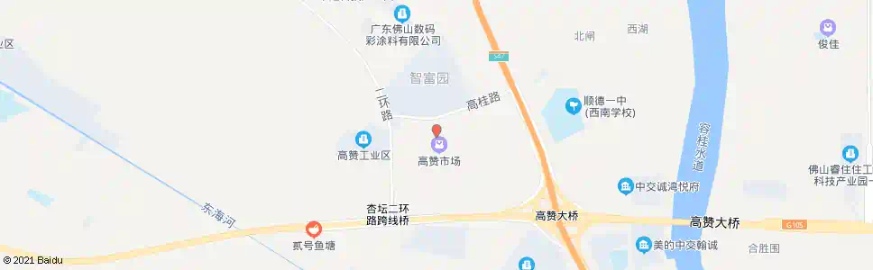 佛山高赞村委会(齐赞路)_公交站地图_佛山公交_妙搜公交查询2025