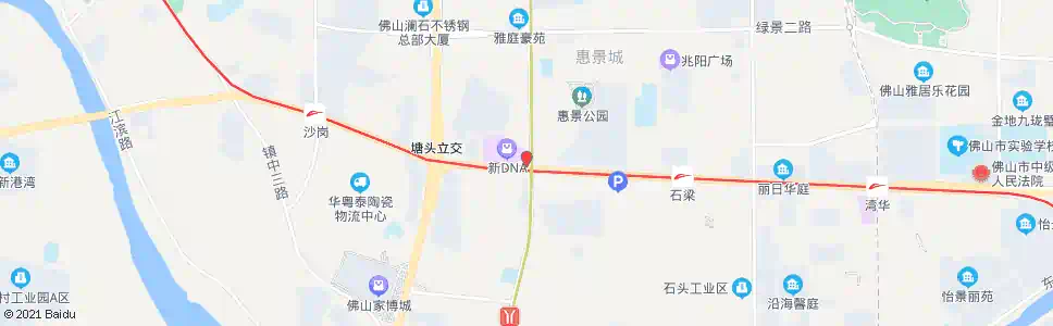 佛山魁奇路站_公交站地图_佛山公交_妙搜公交查询2025
