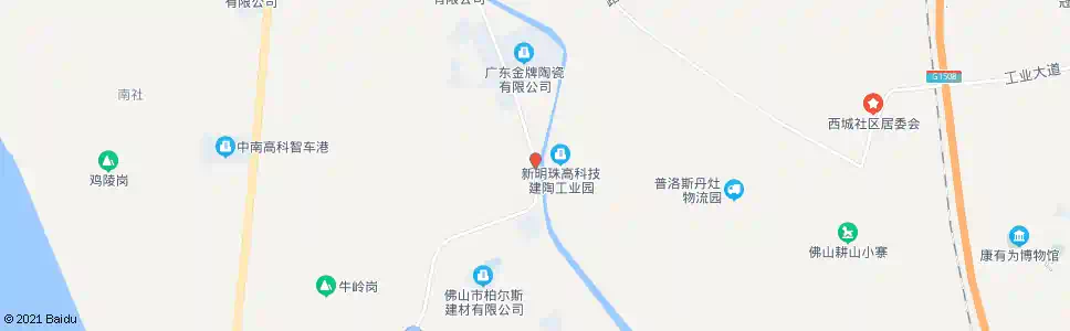 佛山新明珠_公交站地图_佛山公交_妙搜公交查询2025