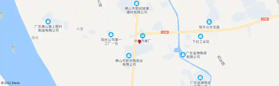 佛山白坭汽车客运站_公交站地图_佛山公交_妙搜公交查询2025