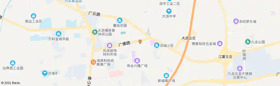 佛山革新路总站(光大花园)_公交站地图_佛山公交_妙搜公交查询2025