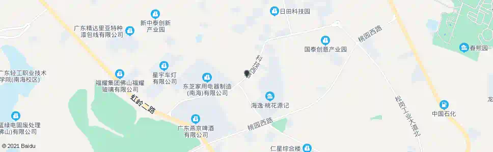 佛山科技西路口(东芝tcl)_公交站地图_佛山公交_妙搜公交查询2025