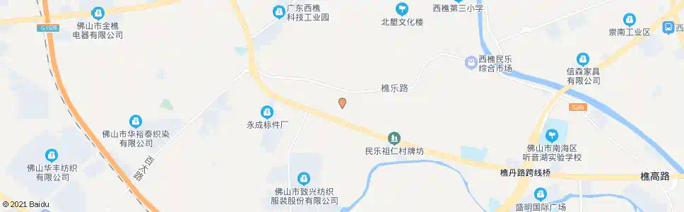 佛山民乐卫生服务站_公交站地图_佛山公交_妙搜公交查询2025