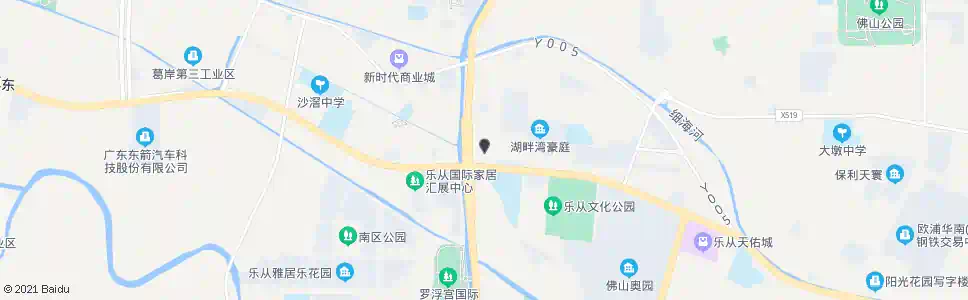佛山乐从行政服务中心_公交站地图_佛山公交_妙搜公交查询2025