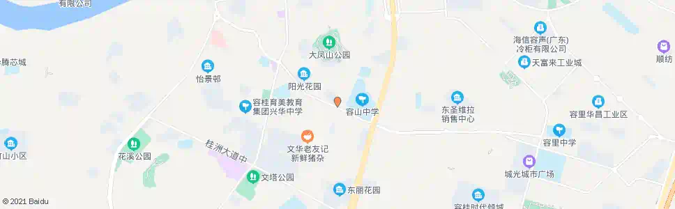佛山容新大厦_公交站地图_佛山公交_妙搜公交查询2025