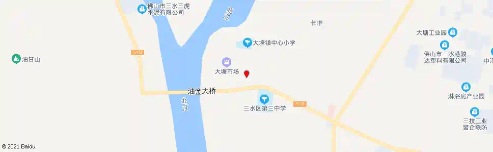 佛山大塘_公交站地图_佛山公交_妙搜公交查询2025