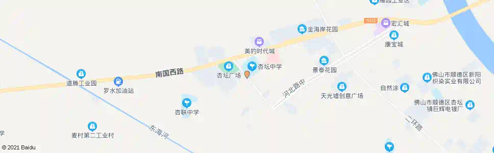 佛山杏坛客运站_公交站地图_佛山公交_妙搜公交查询2025