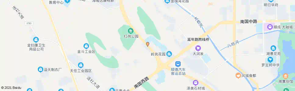 佛山顺德中专学校_公交站地图_佛山公交_妙搜公交查询2025