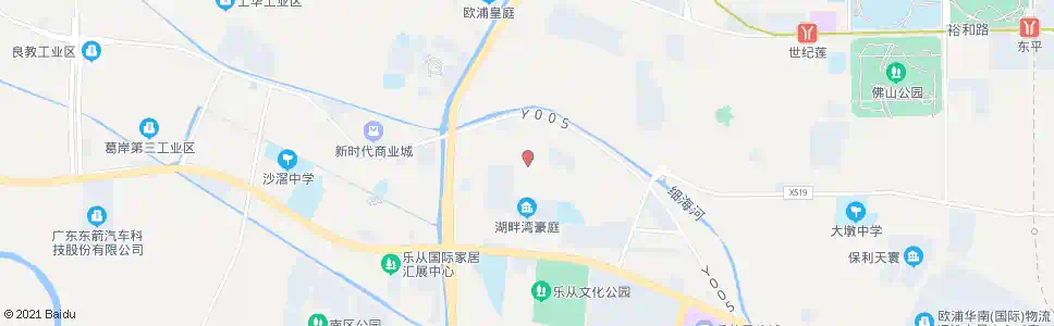 佛山岑松江夫人小学_公交站地图_佛山公交_妙搜公交查询2025