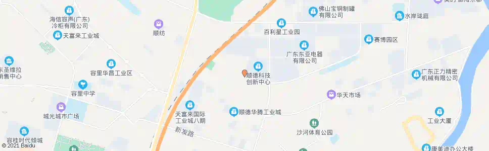 佛山顺德科技创新中心首末站_公交站地图_佛山公交_妙搜公交查询2025