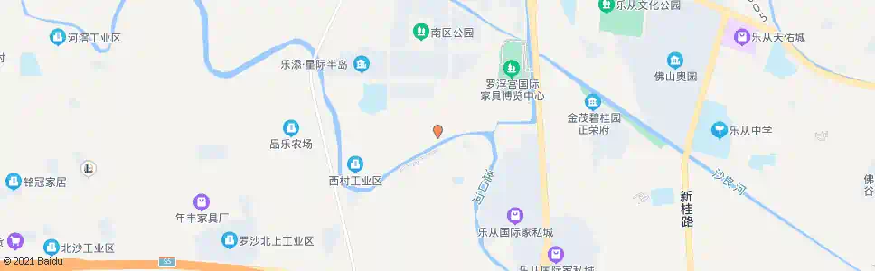 佛山沙滘居委会_公交站地图_佛山公交_妙搜公交查询2025