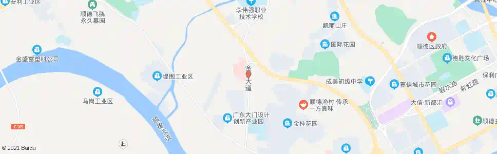 佛山顺德中医院_公交站地图_佛山公交_妙搜公交查询2025