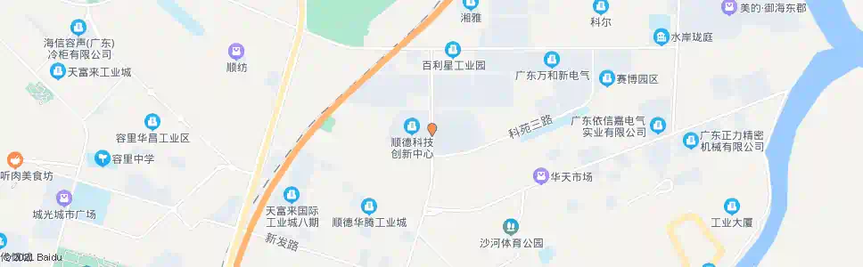 佛山顺德科技创新中心_公交站地图_佛山公交_妙搜公交查询2025
