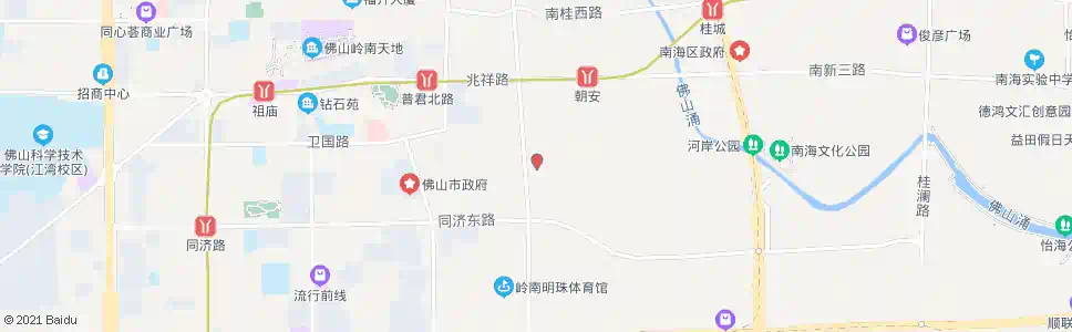 佛山大塘涌_公交站地图_佛山公交_妙搜公交查询2025