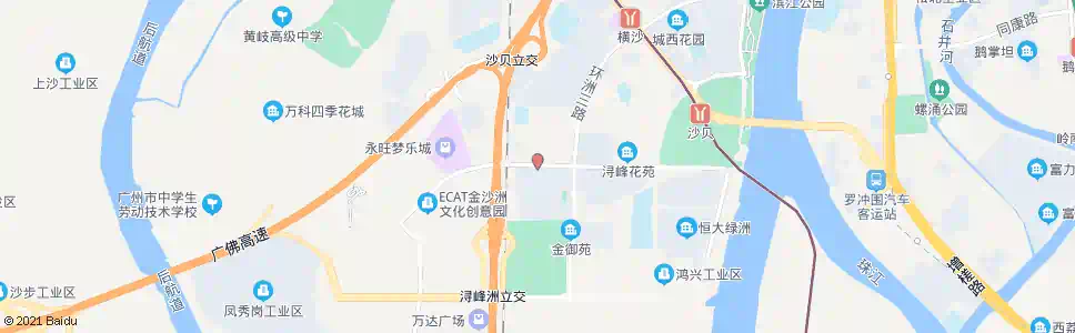 佛山沙凤二路_公交站地图_佛山公交_妙搜公交查询2025