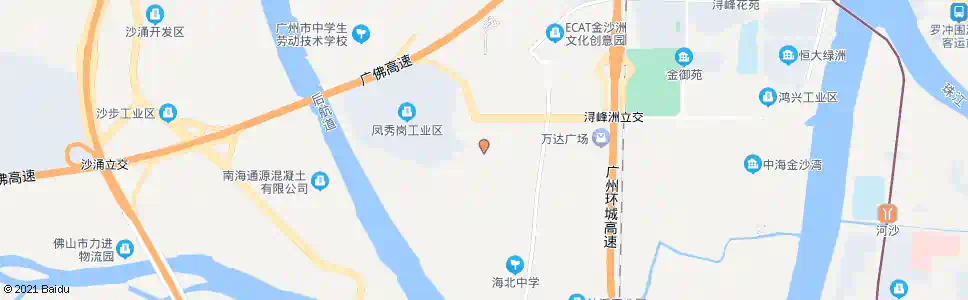 佛山泌冲小学_公交站地图_佛山公交_妙搜公交查询2025