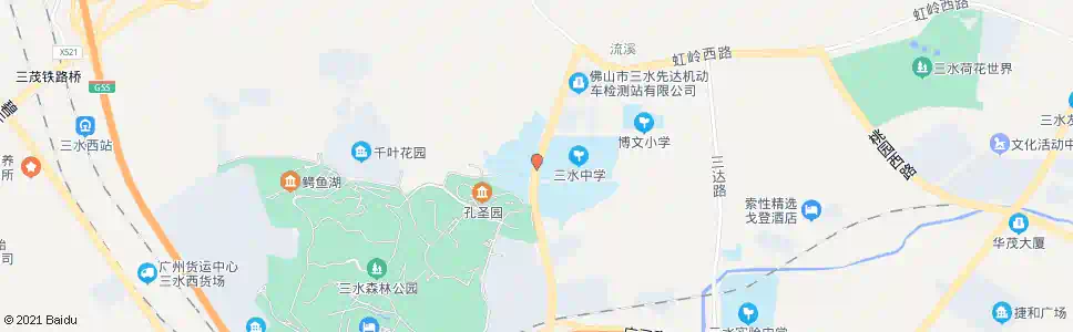 佛山新三中(工业中专)_公交站地图_佛山公交_妙搜公交查询2025