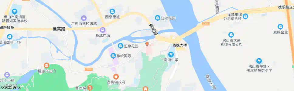 佛山佛山第五人民医院_公交站地图_佛山公交_妙搜公交查询2025