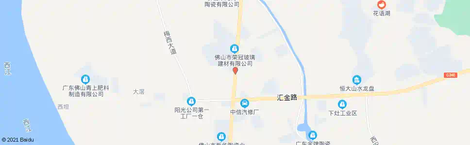 佛山竹坞_公交站地图_佛山公交_妙搜公交查询2025