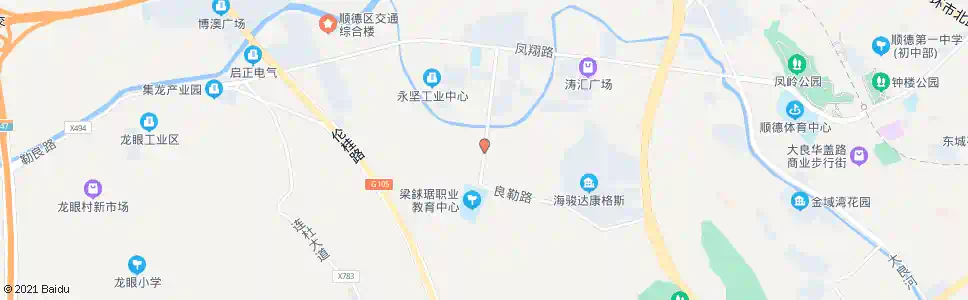 佛山古鉴村总站_公交站地图_佛山公交_妙搜公交查询2025