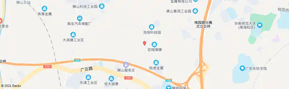 佛山塱下村_公交站地图_佛山公交_妙搜公交查询2025