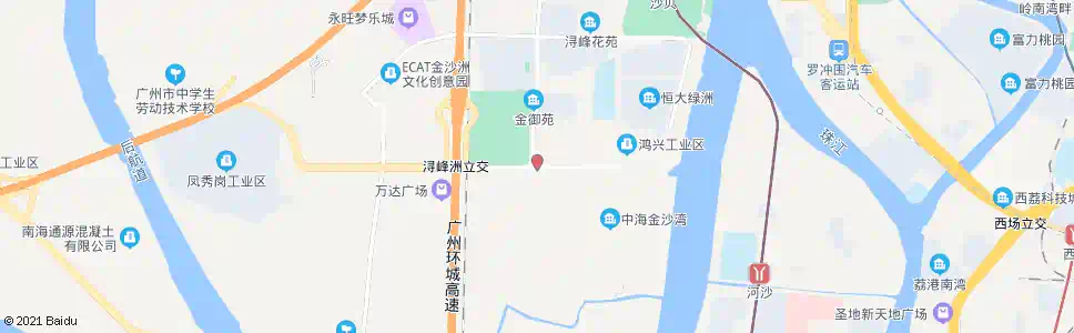 佛山环洲三路_公交站地图_佛山公交_妙搜公交查询2025