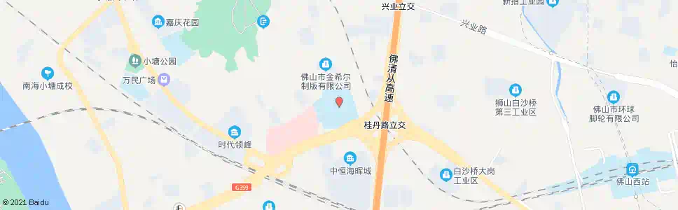 佛山南海信息技术学校(中恒海晖城)_公交站地图_佛山公交_妙搜公交查询2025