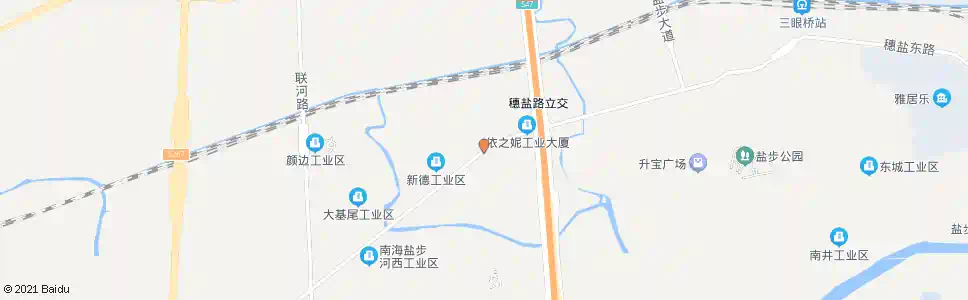 佛山盐步三中_公交站地图_佛山公交_妙搜公交查询2025