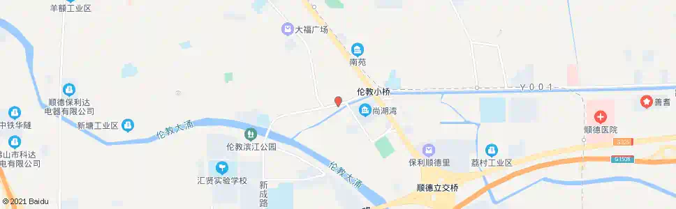 佛山伦教康乐中心_公交站地图_佛山公交_妙搜公交查询2025