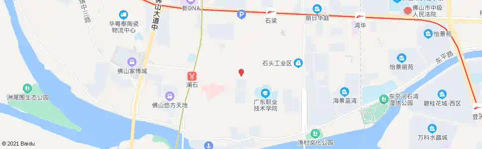 佛山澜石中学_公交站地图_佛山公交_妙搜公交查询2025