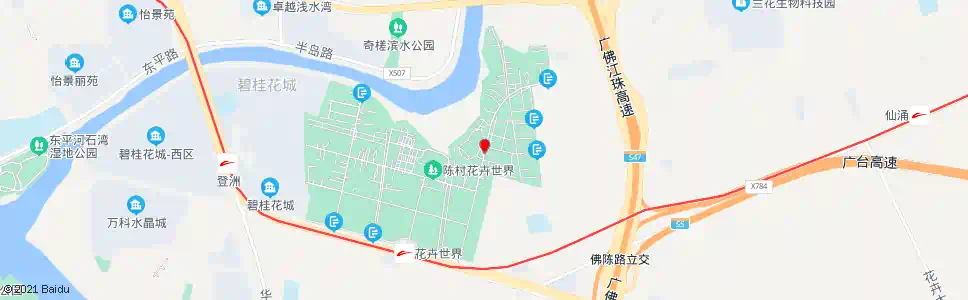 佛山盆景世界_公交站地图_佛山公交_妙搜公交查询2025