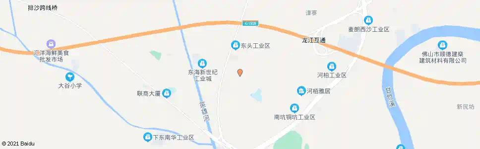 佛山东头村委_公交站地图_佛山公交_妙搜公交查询2025