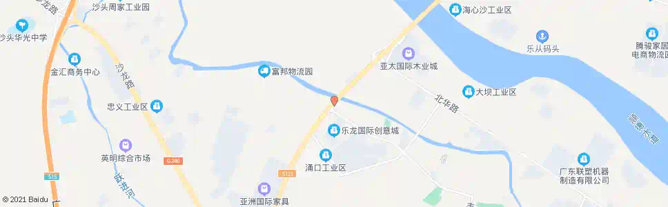 佛山涌口工业区_公交站地图_佛山公交_妙搜公交查询2025
