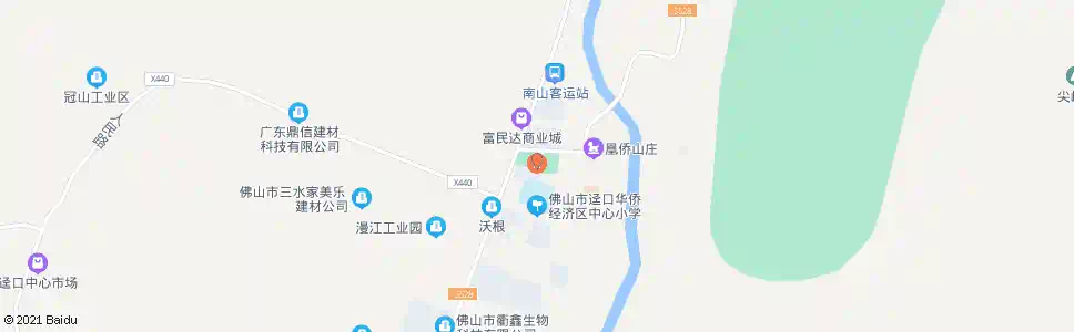 佛山南山镇政府_公交站地图_佛山公交_妙搜公交查询2025