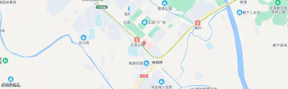佛山北滘医院南门_公交站地图_佛山公交_妙搜公交查询2025