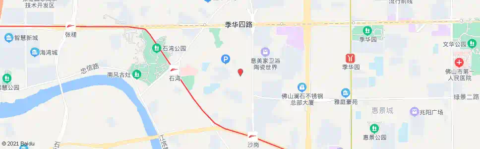 佛山河宕_公交站地图_佛山公交_妙搜公交查询2025