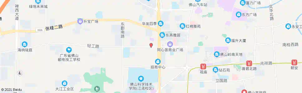 佛山人才大市场_公交站地图_佛山公交_妙搜公交查询2025