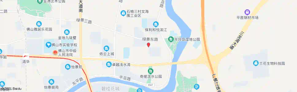 佛山华祥路_公交站地图_佛山公交_妙搜公交查询2025