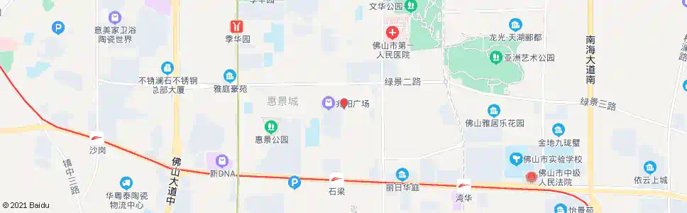 佛山深村钢材市场_公交站地图_佛山公交_妙搜公交查询2025