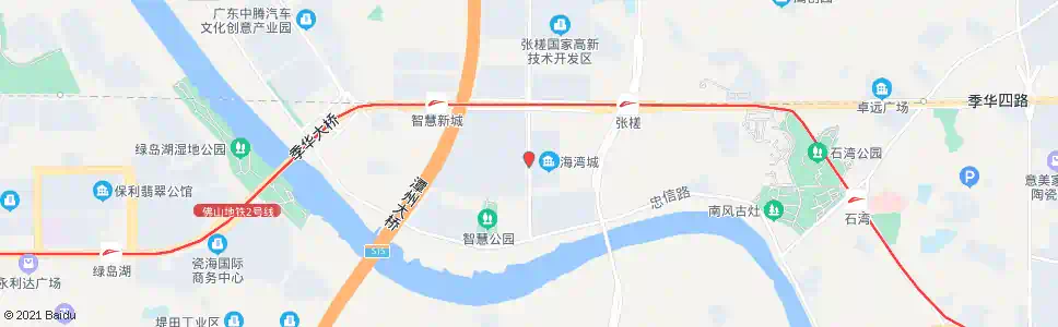 佛山智慧新城公交枢纽站_公交站地图_佛山公交_妙搜公交查询2025