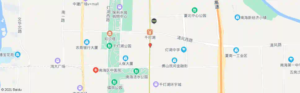 佛山中海万锦豪园东_公交站地图_佛山公交_妙搜公交查询2025